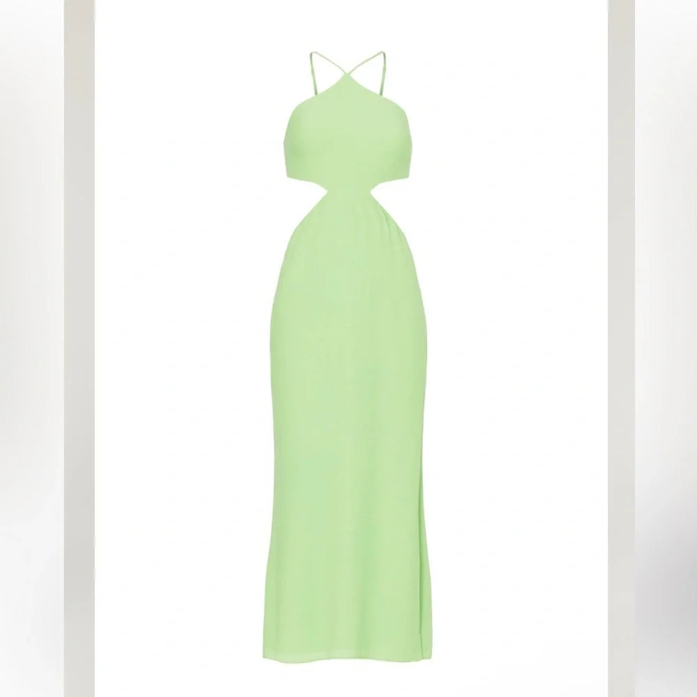 Louna Halter Cutout Midi Dress - Picture 3 of 7